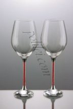   Декоративни кристални чаши за вино